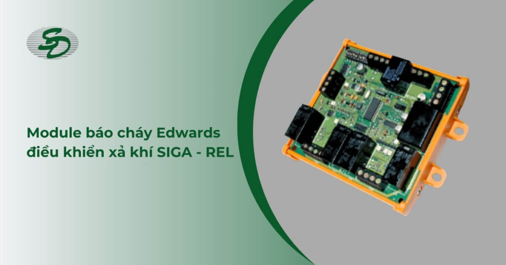 Module Báo Cháy Edwards Điều Khiển Xả Khí SIGA - REL