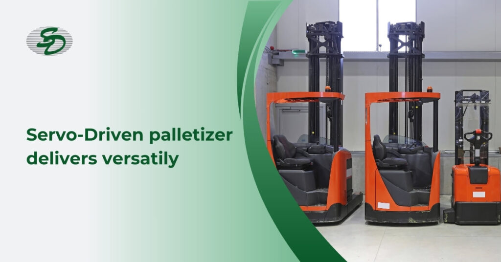 Servo-Driven Palletizer Delivers Versatily