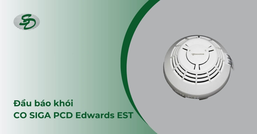 Đầu báo khói CO SIGA PCD Edwards EST