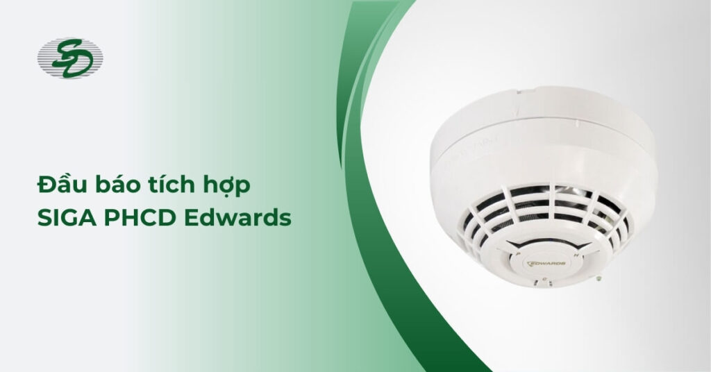 Đầu báo tích hợp SIGA PHCD Edwards