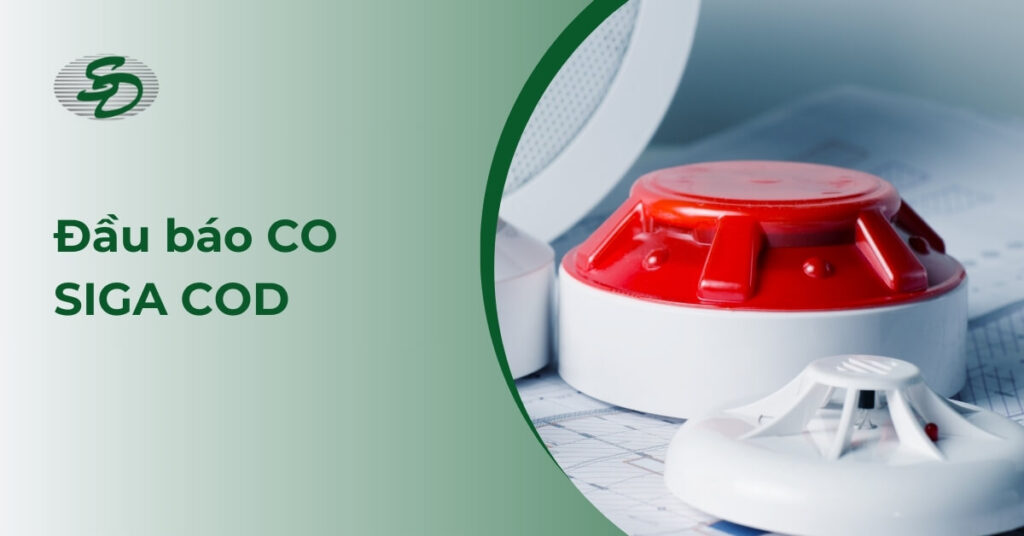Đầu báo CO SIGA COD Báo cháy Edwards EST
