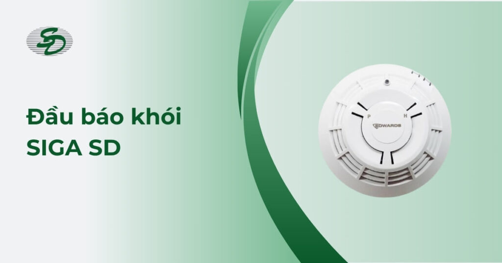 Đầu báo khói SIGA SD Báo cháy Edwards