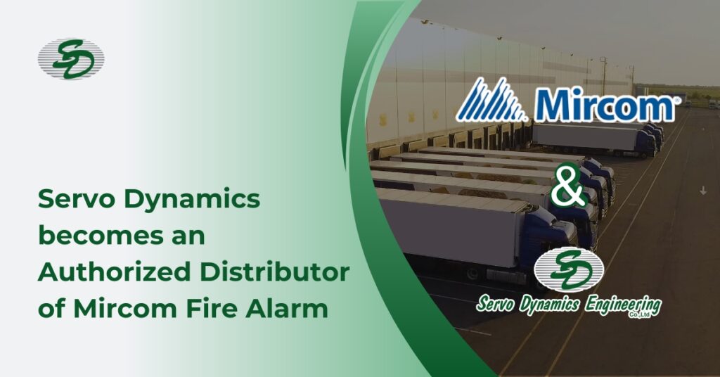 Servo Dynamics becomes an Authorized Distributor of Mircom Fire Alarm since 2024