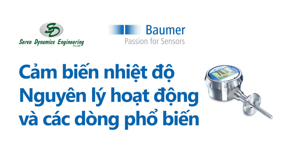 Cảm biến nhiệt độ là gì? Nguyên lý hoạt động và các dòng phổ biến