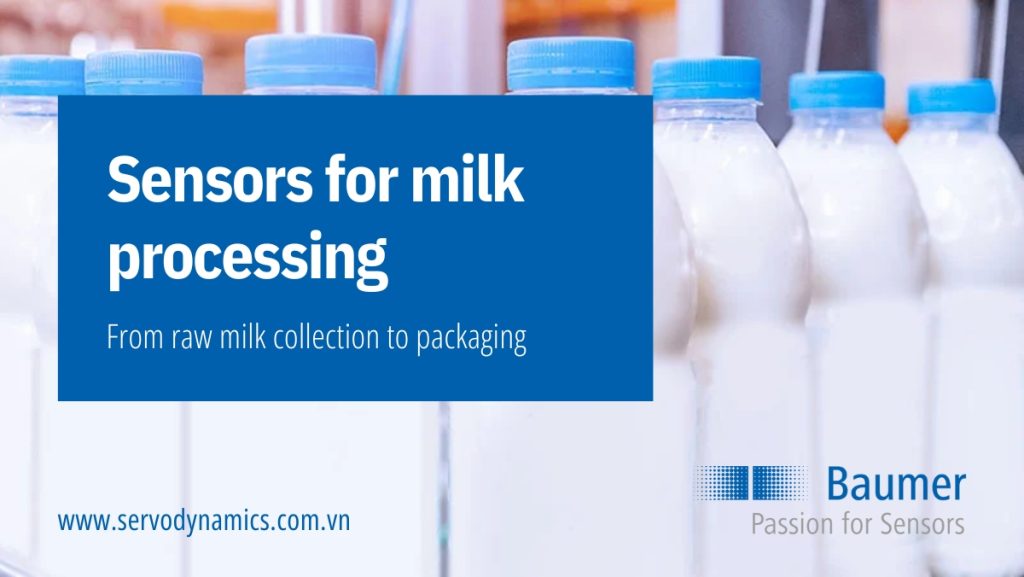 Baumer| Sensors for milk processing