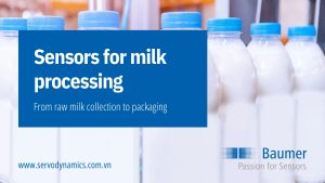 Baumer| Sensors for milk processing
