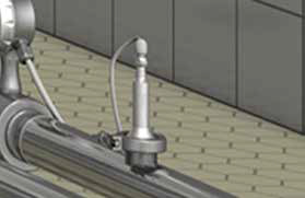 Condition control in CIP supply