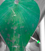 Cleaning process evaluation