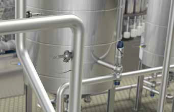 Pressure monitoring of the separator