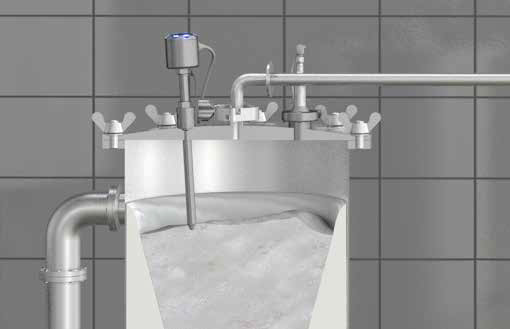 Overflow protection against milk and milk foam