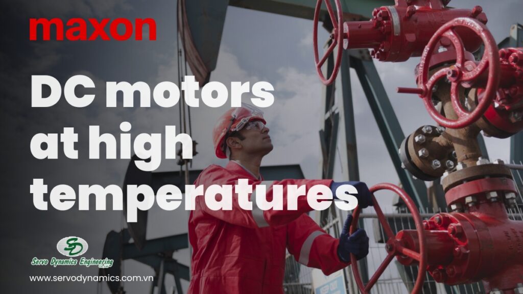 DC motors at high temperatures