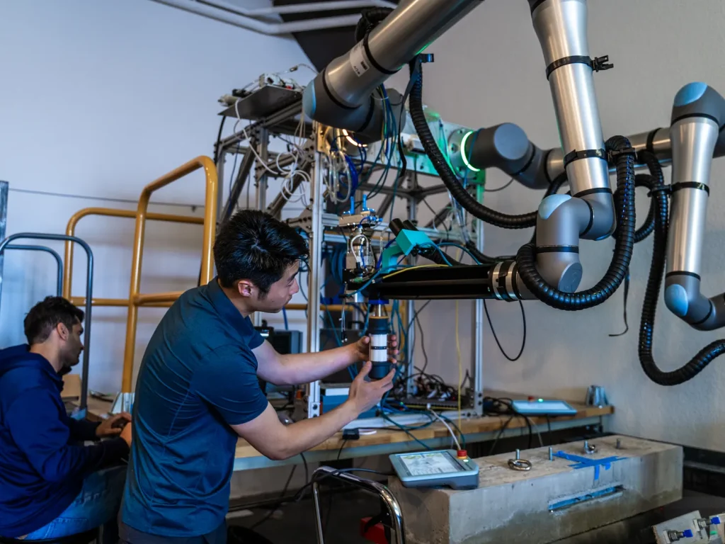 UR20 robots meet stringent demands for onsite construction robot