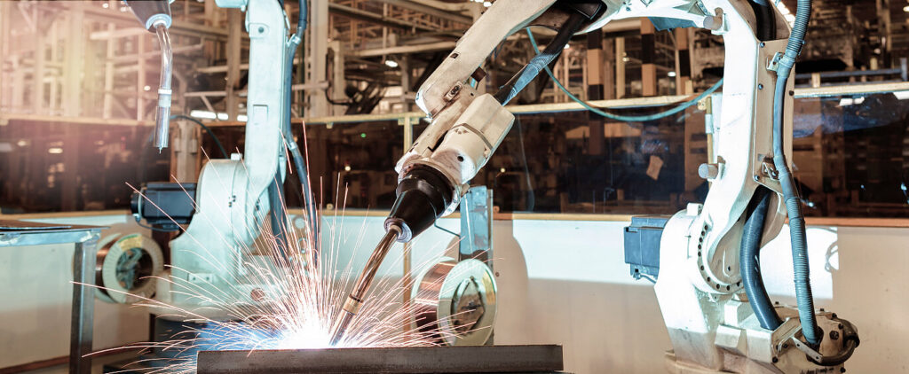 Schaffner filters are used in robotic applications such as welding.
