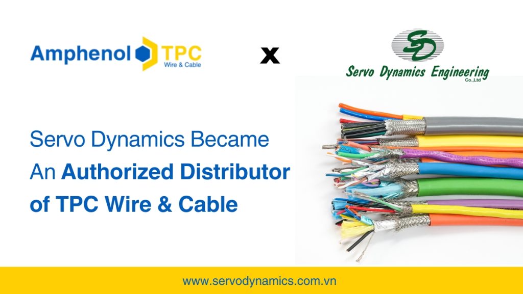 Servo Dynamics Became An Authorized Distributor of TPC Wire & Cable