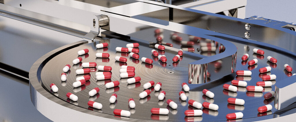 The pharmaceutical segment with its complex production processes uses Schaffner PQ filters.
