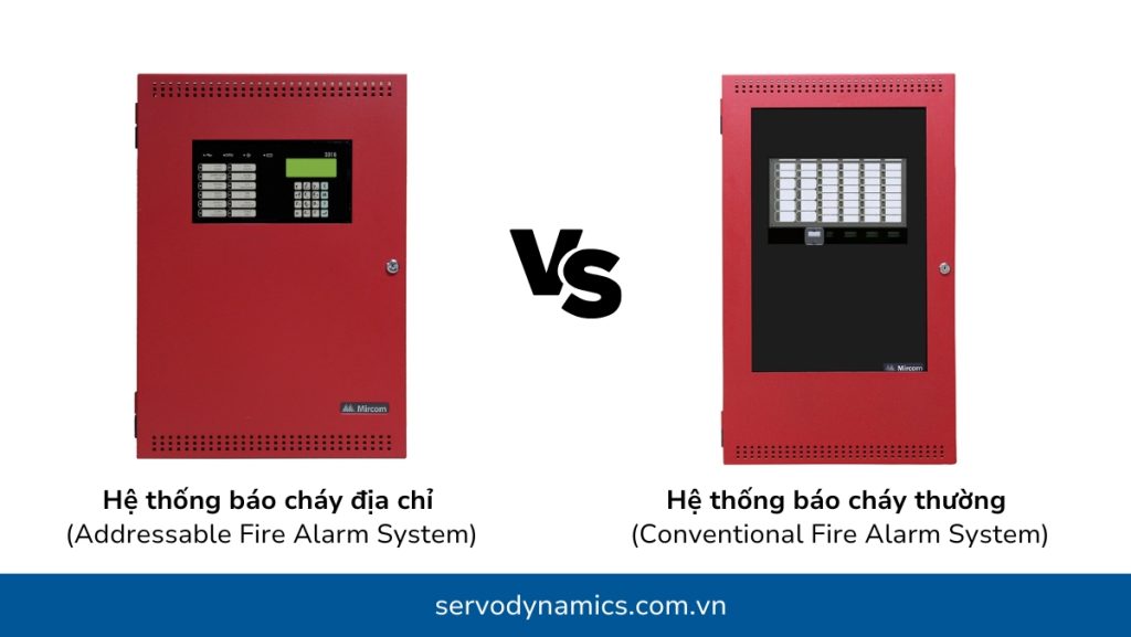 So sánh hệ thống báo cháy địa chỉ và hệ thống báo cháy thường