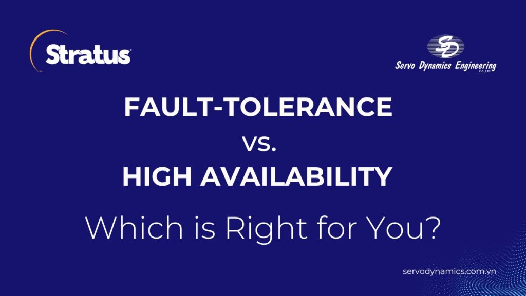 fault-tolerance vs. High Availability