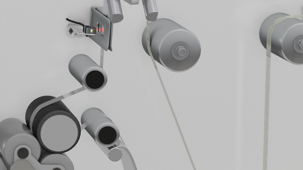 Detecting the end of the carrier strip