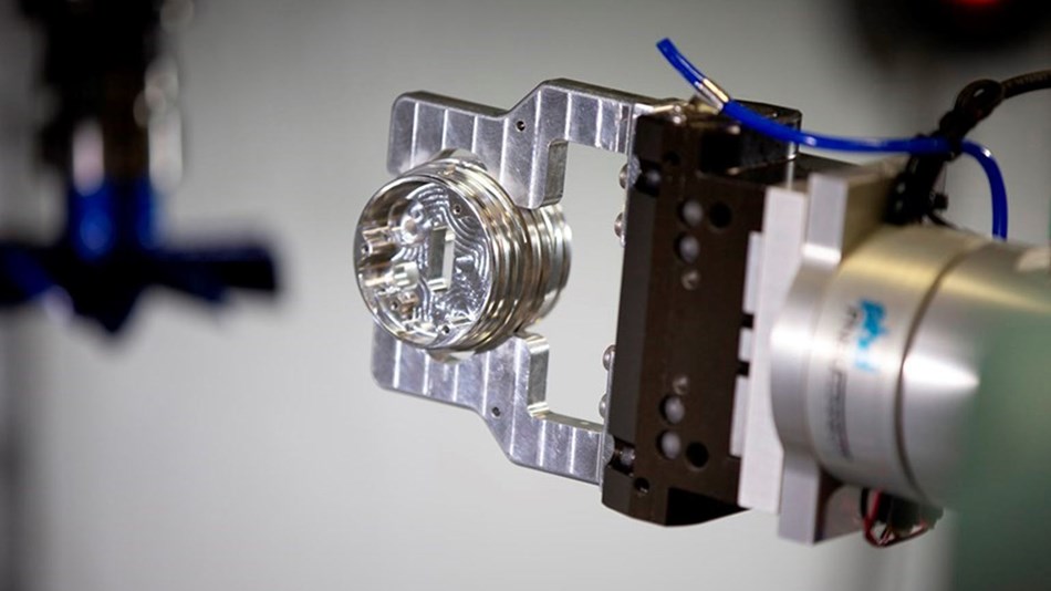 The PneuConnect gripper by PHD handles precision tasks