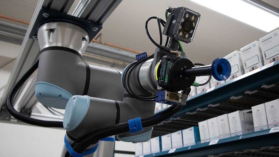 By using the UR10e robot with a vacuum gripper for packaging, DCL Logistics increased production efficiency by 500%, saved 50% on labor costs, achieved a return on investment in three months, and reached 100% accuracy.
