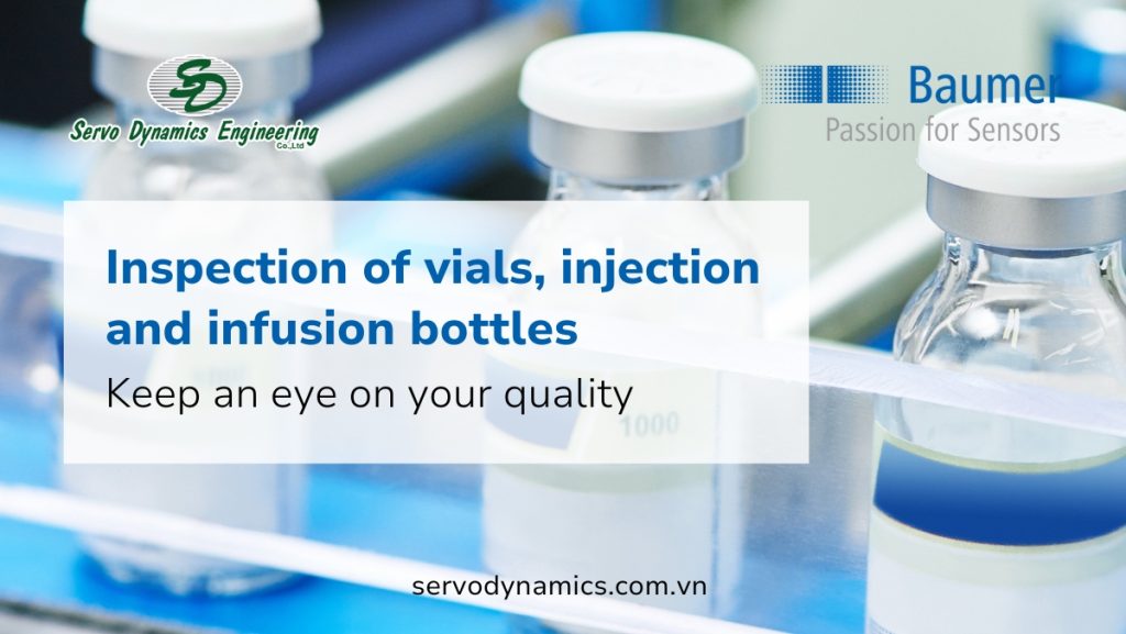 Inspection of vials, injection and infusion bottles