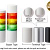 LR7 Series - Ø70mm LED Signal Tower Lights