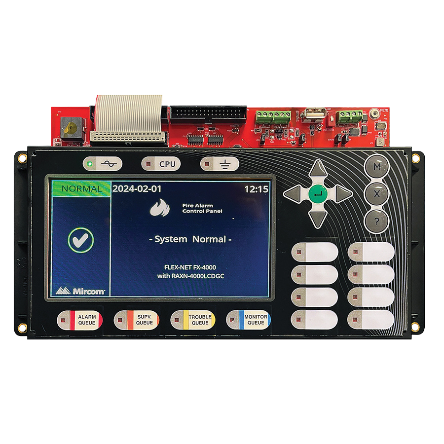 Mircom-RAXN-4000LCDGC-fire-alarm-annunciator-remote