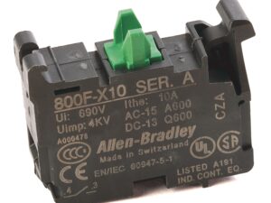 800F-X10 22mm Contact Block 800F PB, Pack qty.10