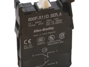 800F-X11D 22mm Contact Block 800F PB, Pack qty.10