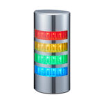 Wall Mount Signal Tower – Multi-Color LED Model with LAN Control