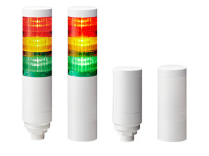 IP67/IP69K Rated Φ60mm LED Signal Towers with M12 Connector