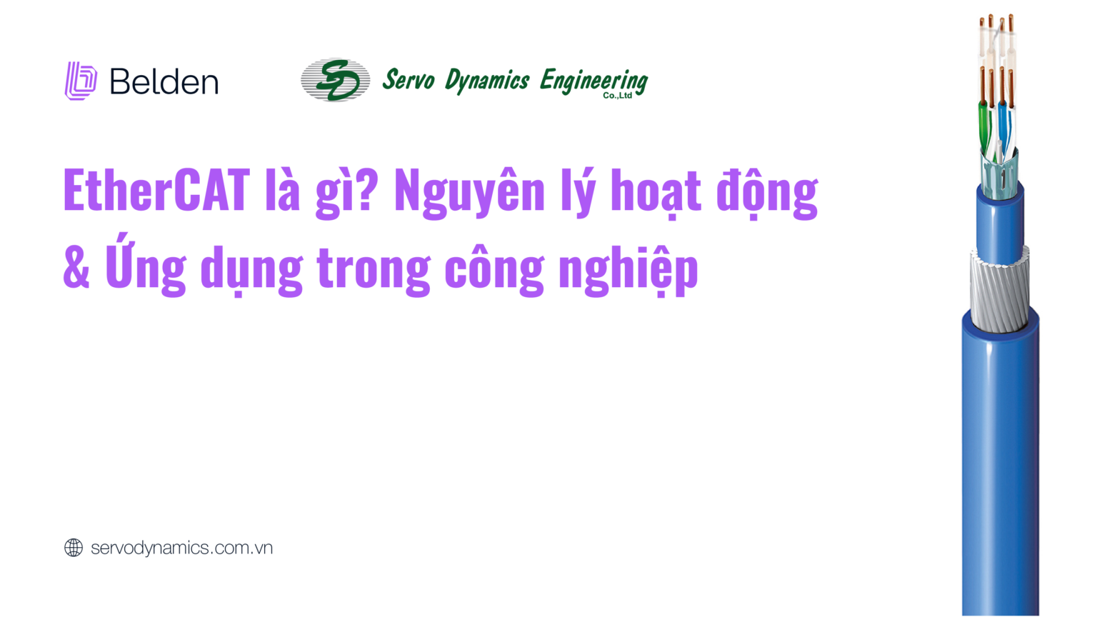 EtherCAT là gì? Nguyên lý hoạt động & Ứng dụng trong công nghiệp