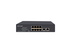 SWITCH 8 POE PORTS + 2 UPLINK 10/100