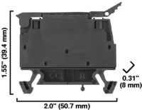 1492-WFB4250 IEC Term Blck 8x47.6x41mm Screw