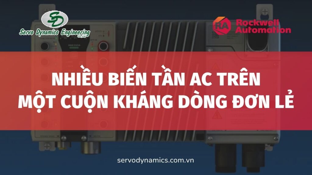 Nhiều biến tần AC trên một cuộn kháng dòng đơn lẻ