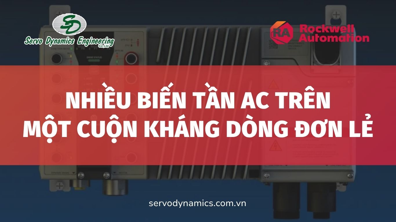 Nhiều biến tần AC trên một cuộn kháng dòng đơn lẻ
