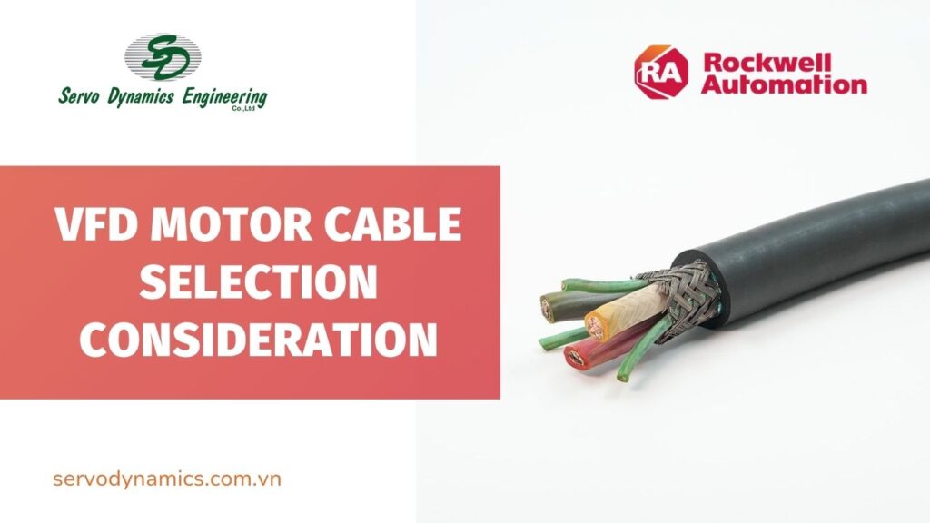 VFD Motor cable selection consideration