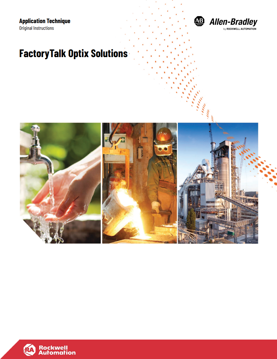 FactoryTalk Optix Solutions_Application Technique_Original Instructions FactoryTalk Optix Solutions_Application Technique_Original Instructions