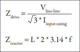 Multiple AC Drives on a Single Line Reactor_formula 1