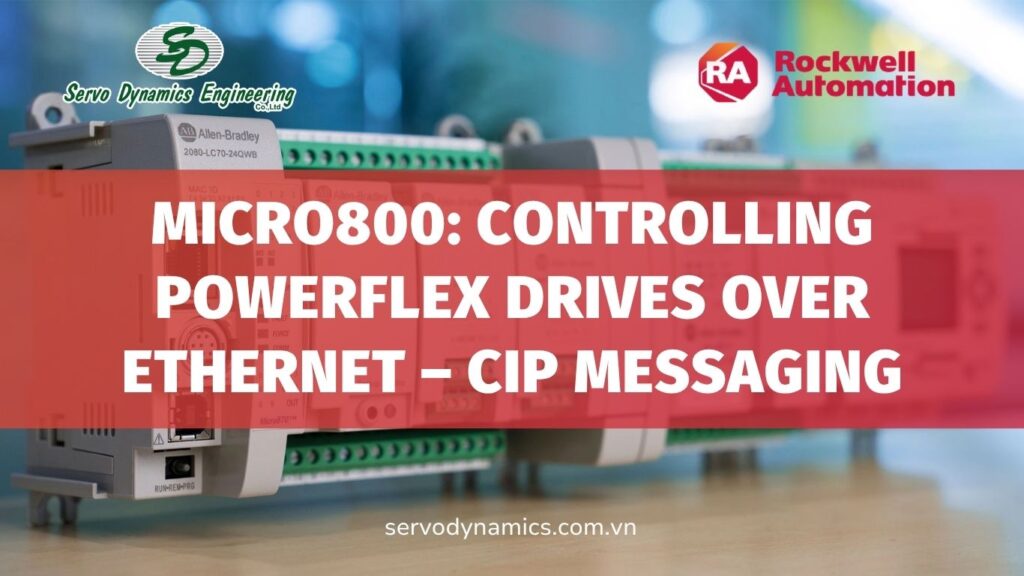Micro800: Controlling PowerFlex Drives over Ethernet – CIP Messaging