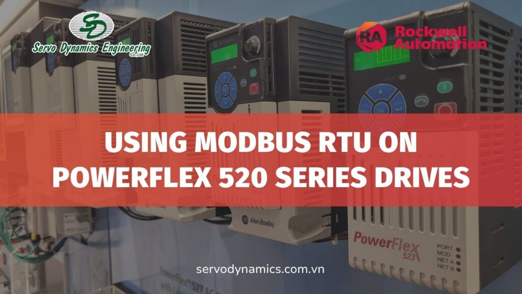 Using Modbus RTU on PowerFlex 520 series drives
