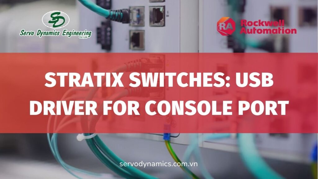 Stratix switches: USB Driver for Console Port