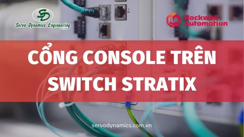 Cổng Console trên switch Stratix